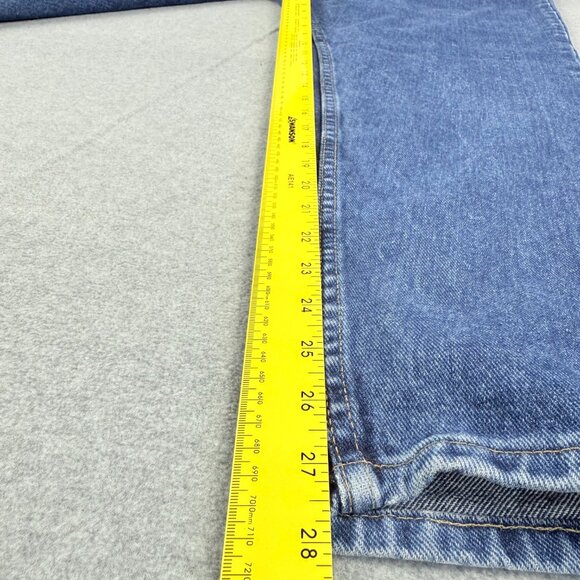 Vintage 90s Wrangler "for Women" High‑Rise Tapered Jeans Size 14 × 29 100% Cotto - Picture 10 of 13